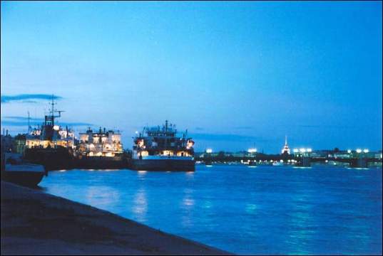 White night in St.Petersburg