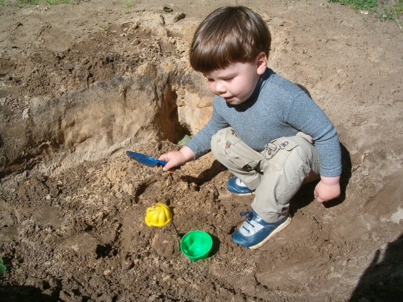 Denis on playground